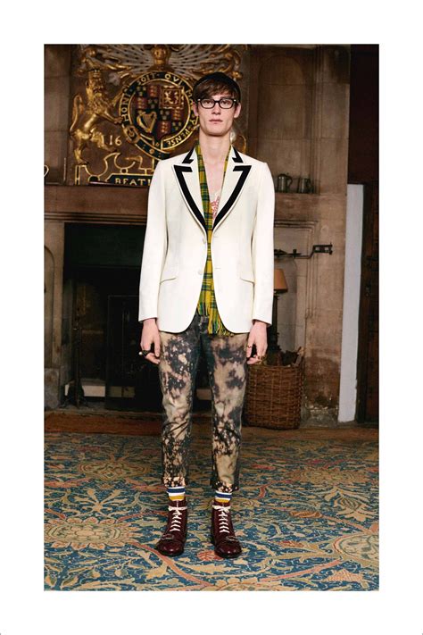 gucci cruise 2017 men white|Gucci’s New Men’s Cruise Collection by Alessandro Michele .